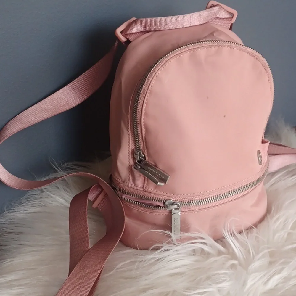 Lululemon Athletica Dusty  Pink Mini Backpack - Picture 2 of 16